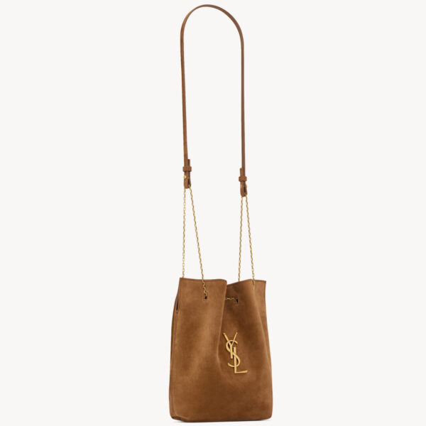 Saint Laurent POCHON in suede, view 5