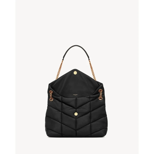 Saint Laurent PUFFER MEDIUM in lambskin designed in Paris