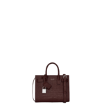 Saint Laurent SAC DE JOUR IN CROCODILE-EMBOSSED LEATHER - NANO designed in Paris