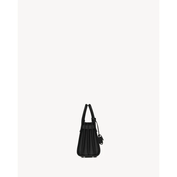 Saint Laurent SAC DE JOUR IN GRAINED LEATHER - NANO designed in Paris