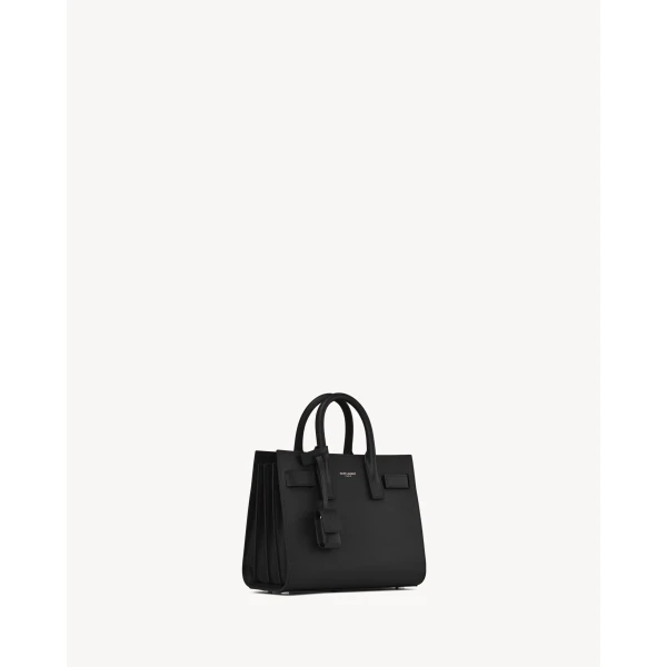 Saint Laurent SAC DE JOUR IN GRAINED LEATHER - NANO designed in Paris