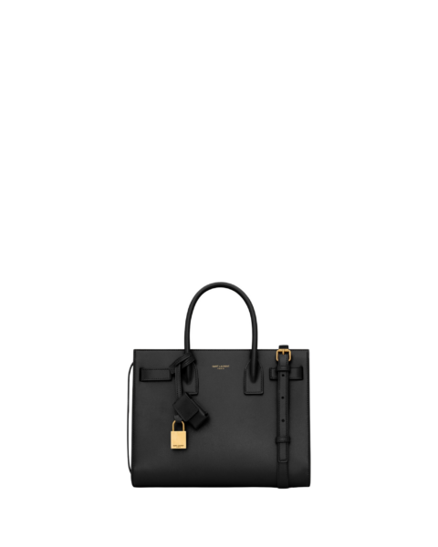 Saint Laurent SAC DE JOUR IN SMOOTH LEATHER - BABY designed in Paris