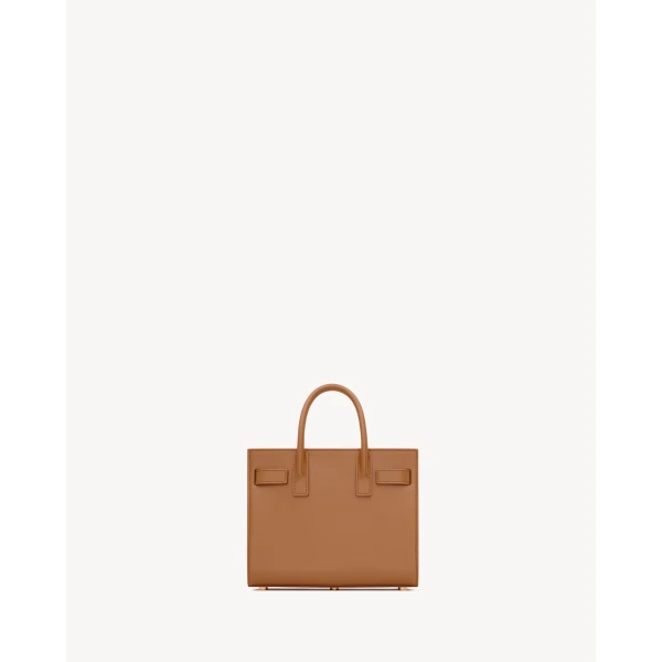 Saint Laurent SAC DE JOUR IN SMOOTH LEATHER - NANO designed in Paris