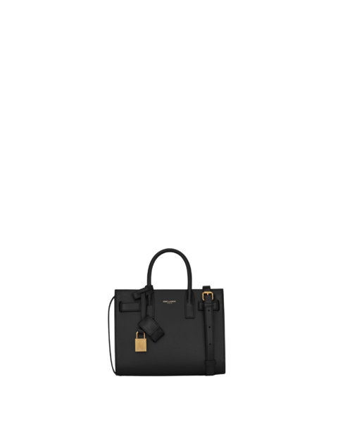 Saint Laurent SAC DE JOUR IN SMOOTH LEATHER - NANO designed in Paris