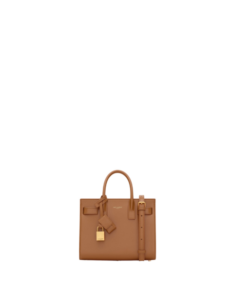 Saint Laurent SAC DE JOUR IN SMOOTH LEATHER - NANO designed in Paris