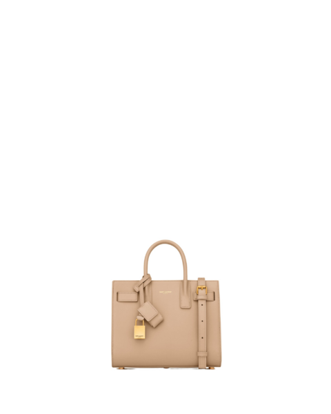 Saint Laurent SAC DE JOUR IN SMOOTH LEATHER – NANO designed in Paris