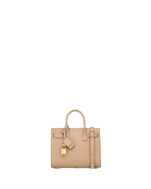 Saint Laurent SAC DE JOUR IN SMOOTH LEATHER – NANO designed in Paris
