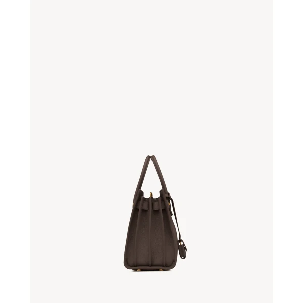 Saint Laurent SAC DE JOUR IN SUPPLE GRAINED LEATHER - BABY designed in Paris