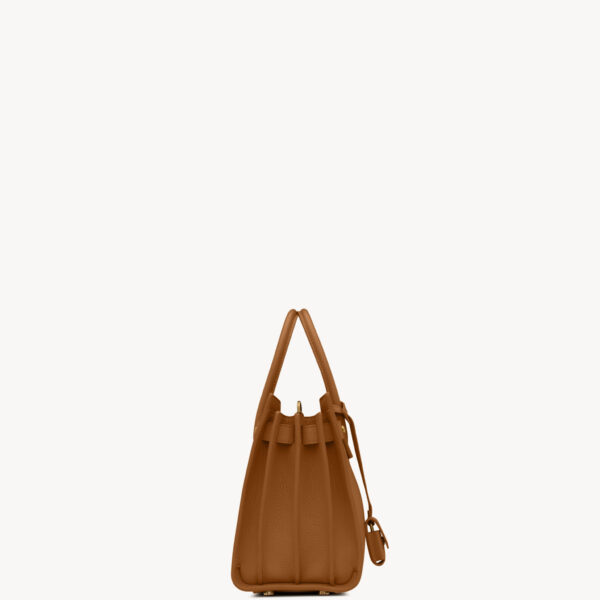 Saint Laurent SAC DE JOUR IN SUPPLE GRAINED LEATHER – BABY, view 3