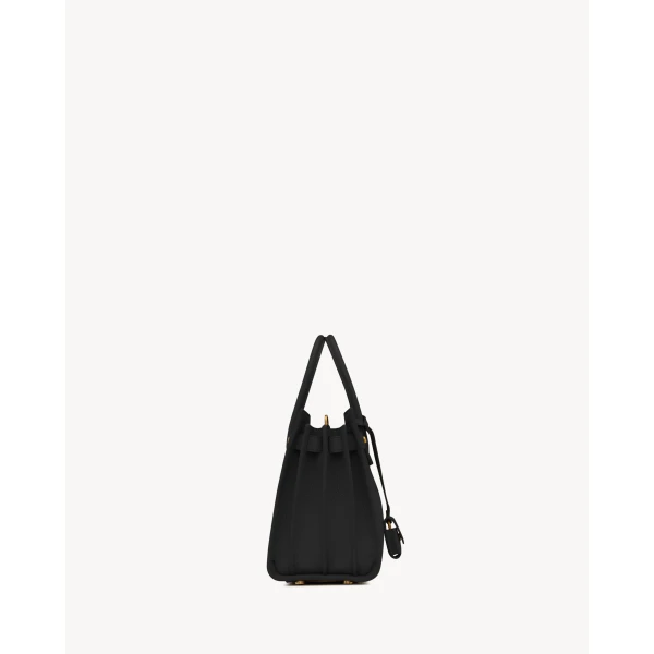 Saint Laurent SAC DE JOUR IN SUPPLE GRAINED LEATHER - BABY designed in Paris