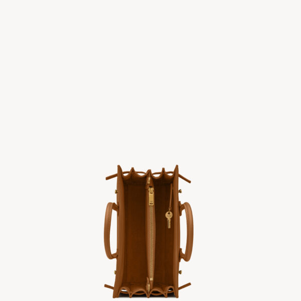 Saint Laurent SAC DE JOUR IN SUPPLE GRAINED LEATHER – BABY, view 4