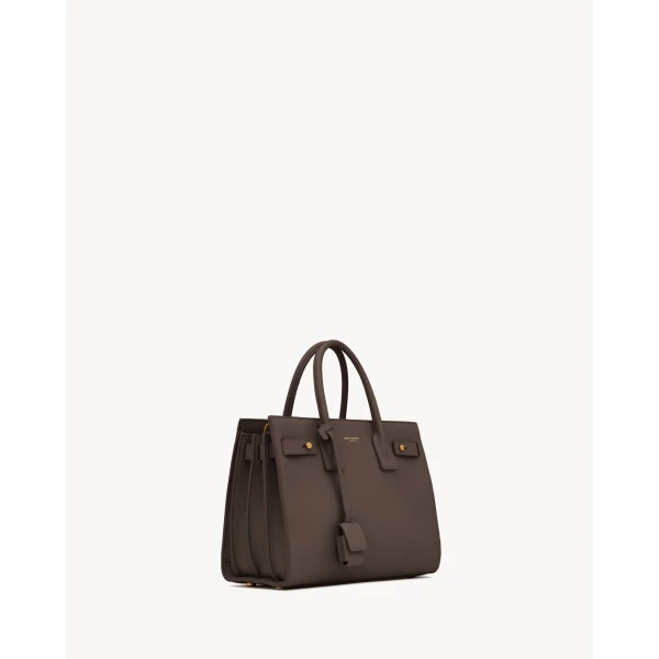 Saint Laurent SAC DE JOUR IN SUPPLE GRAINED LEATHER - BABY designed in Paris
