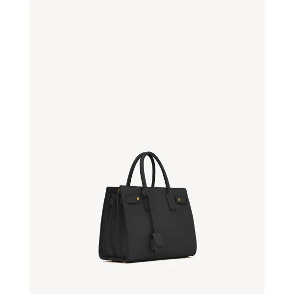 Saint Laurent SAC DE JOUR IN SUPPLE GRAINED LEATHER - BABY designed in Paris