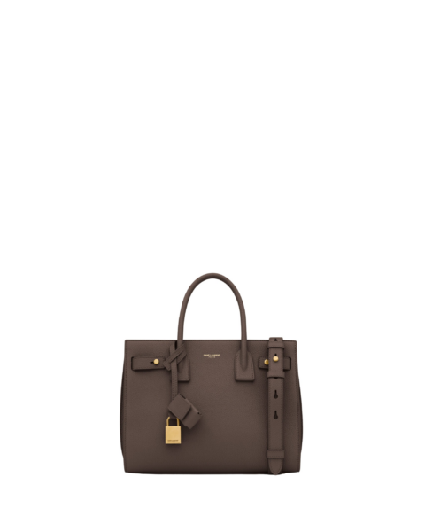 Saint Laurent SAC DE JOUR IN SUPPLE GRAINED LEATHER - BABY designed in Paris