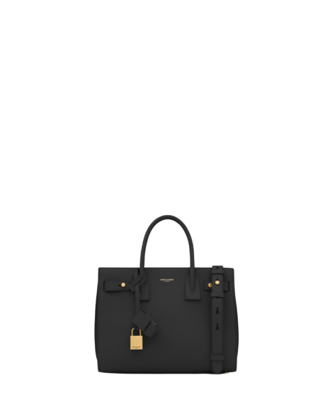 Saint Laurent SAC DE JOUR IN SUPPLE GRAINED LEATHER - BABY designed in Paris