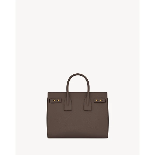 Saint Laurent SAC DE JOUR IN SUPPLE GRAINED LEATHER - SMALL designed in Paris