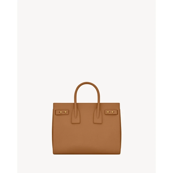 Saint Laurent SAC DE JOUR IN SUPPLE GRAINED LEATHER - SMALL designed in Paris