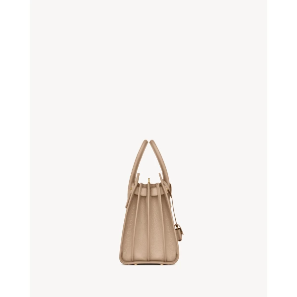 Saint Laurent SAC DE JOUR IN SUPPLE GRAINED LEATHER - SMALL designed in Paris