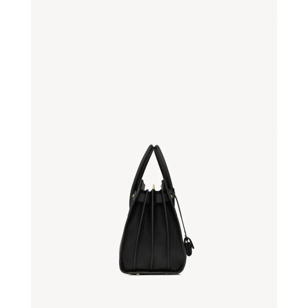 Saint Laurent SAC DE JOUR IN SUPPLE GRAINED LEATHER - SMALL designed in Paris