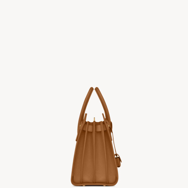 Saint Laurent SAC DE JOUR IN SUPPLE GRAINED LEATHER – SMALL, view 4