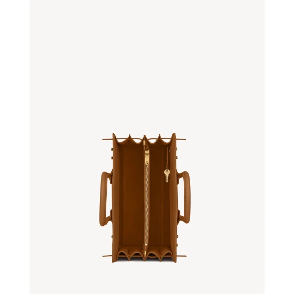 Saint Laurent SAC DE JOUR IN SUPPLE GRAINED LEATHER - SMALL designed in Paris
