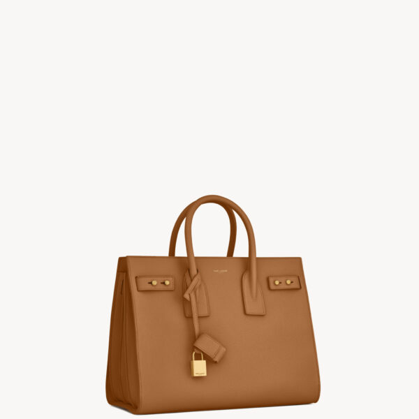 Saint Laurent SAC DE JOUR IN SUPPLE GRAINED LEATHER – SMALL, view 6