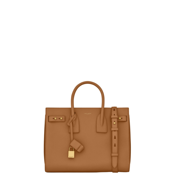 Saint Laurent SAC DE JOUR IN SUPPLE GRAINED LEATHER – SMALL