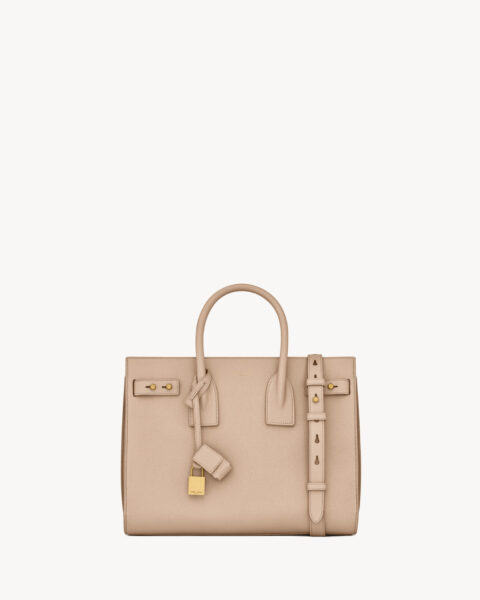 Saint Laurent SAC DE JOUR IN SUPPLE GRAINED LEATHER - SMALL designed in Paris