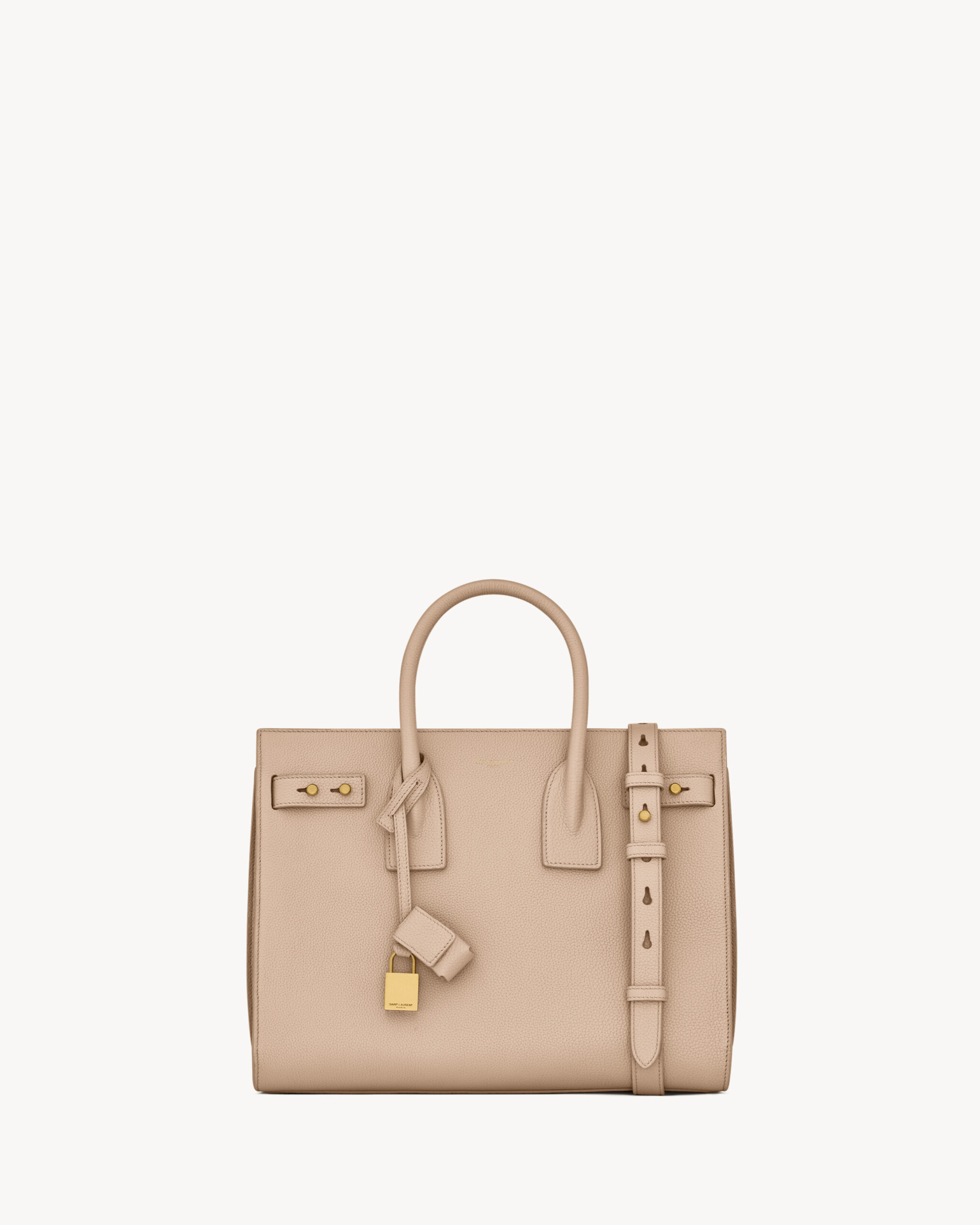 Saint Laurent SAC DE JOUR IN SUPPLE GRAINED LEATHER - SMALL designed in Paris Saint Laurent SAC DE JOUR IN SUPPLE GRAINED LEATHER - SMALL designed in Paris