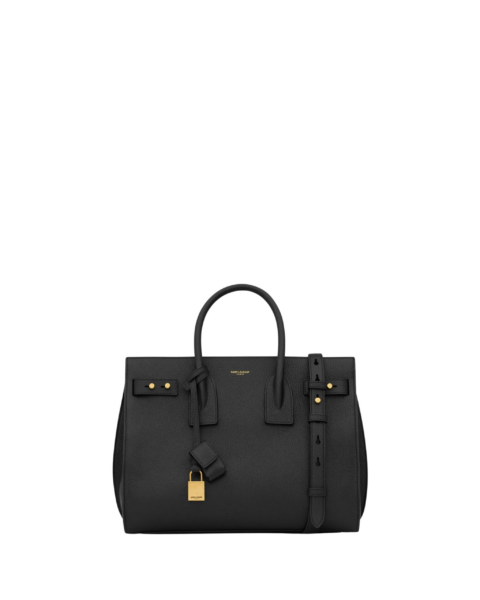 Saint Laurent SAC DE JOUR IN SUPPLE GRAINED LEATHER - SMALL designed in Paris