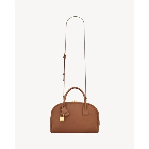 Saint Laurent SAC DE JOUR boston in smooth leather – small designed in Paris