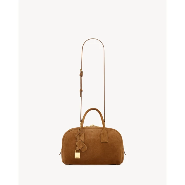 Saint Laurent SAC DE JOUR boston in suede – small designed in Paris