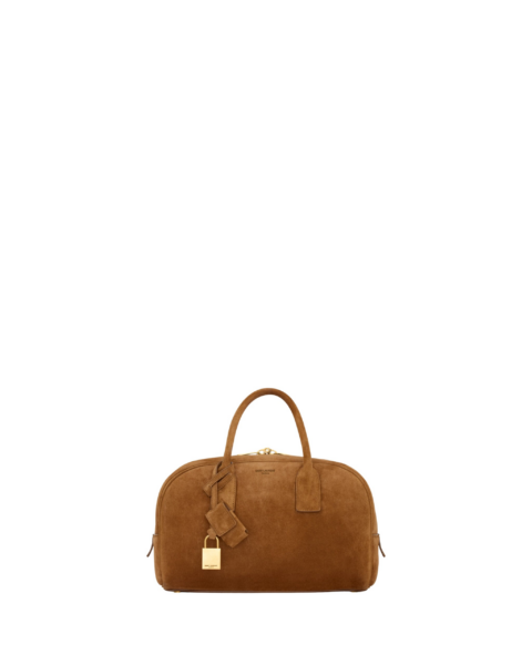 Saint Laurent SAC DE JOUR boston in suede – small designed in Paris