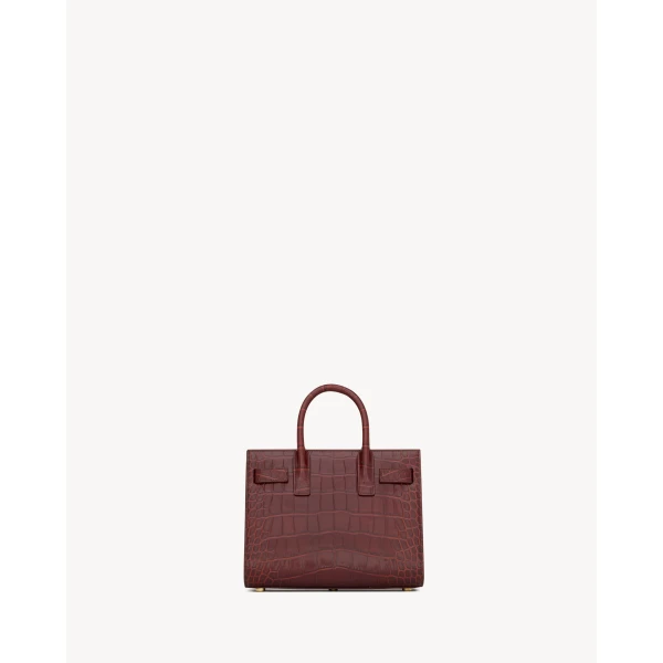 Saint Laurent SAC DE JOUR in alligator – NANO designed in Paris