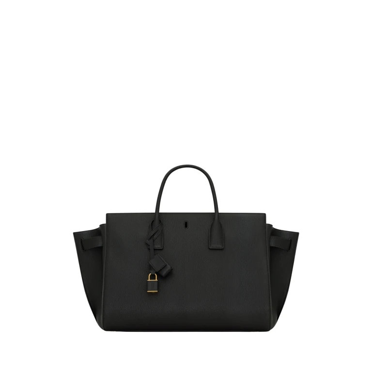 Saint Laurent SAC DE JOUR in grained leather – LARGE designed in Paris