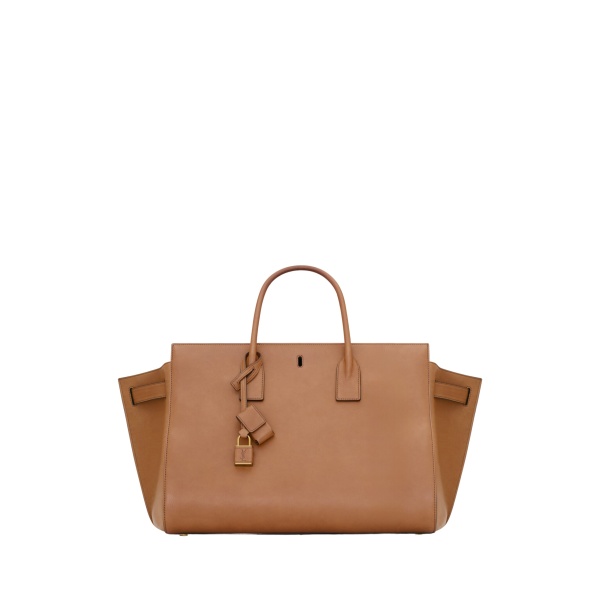 Saint Laurent SAC DE JOUR in leather – LARGE designed in Paris