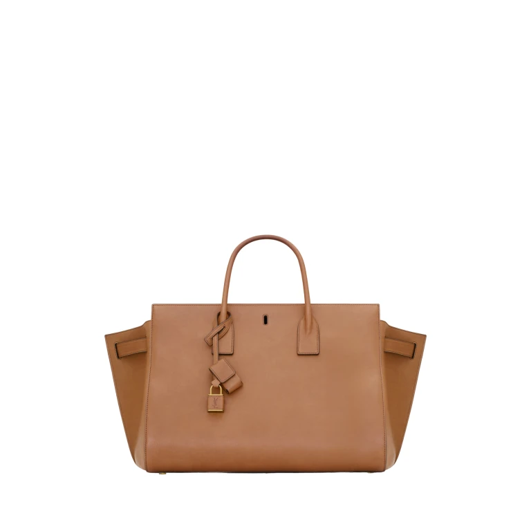 Saint Laurent SAC DE JOUR in leather – LARGE designed in Paris
