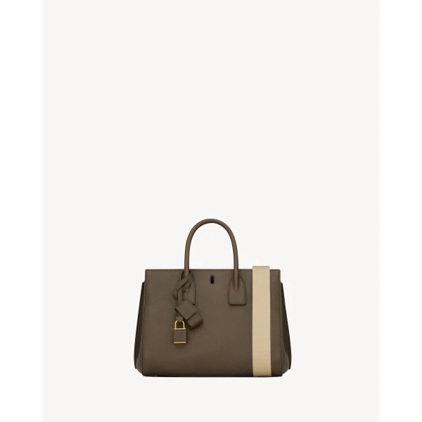 Saint Laurent SAC DE JOUR in leather – SMALL designed in Paris
