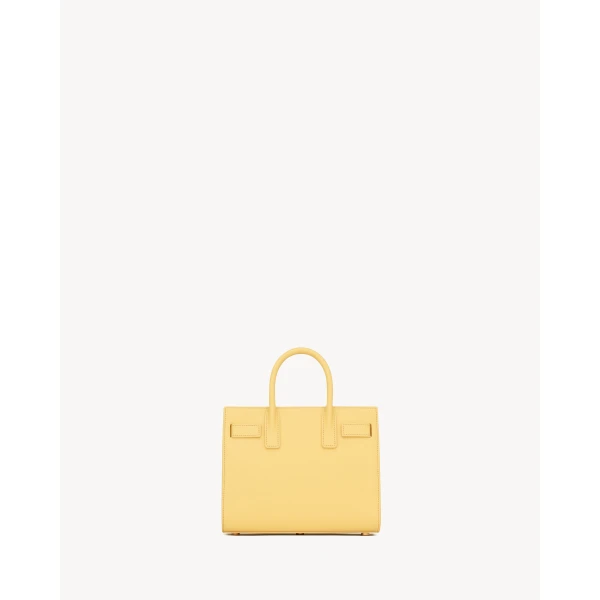 Saint Laurent SAC DE JOUR in smooth leather – NANO designed in Paris