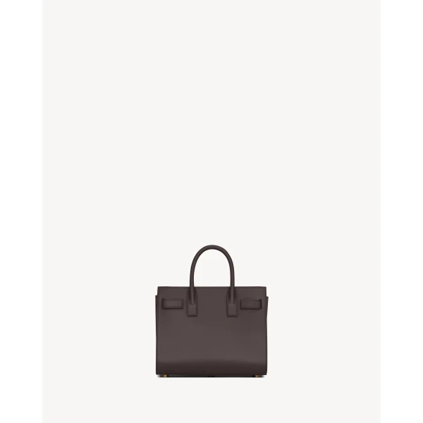 Saint Laurent SAC DE JOUR in smooth leather – nano designed in Paris