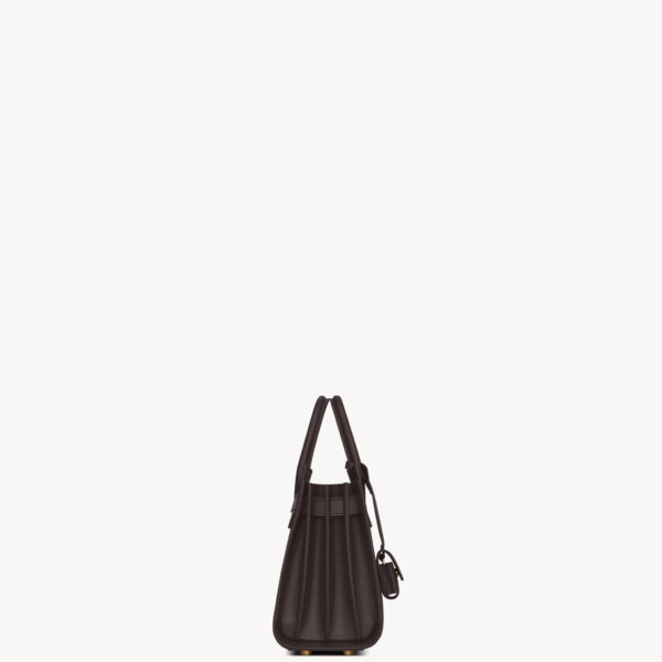 Saint Laurent SAC DE JOUR in smooth leather – nano, view 4