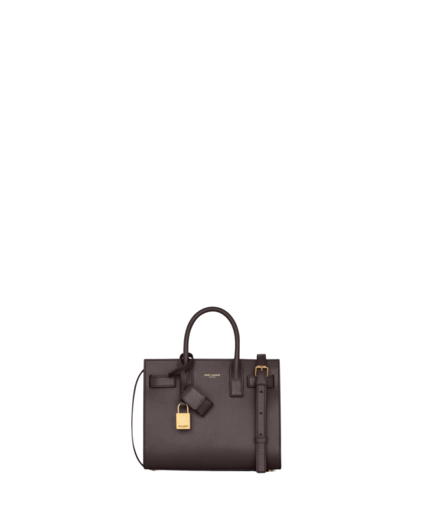 Saint Laurent SAC DE JOUR in smooth leather – nano designed in Paris