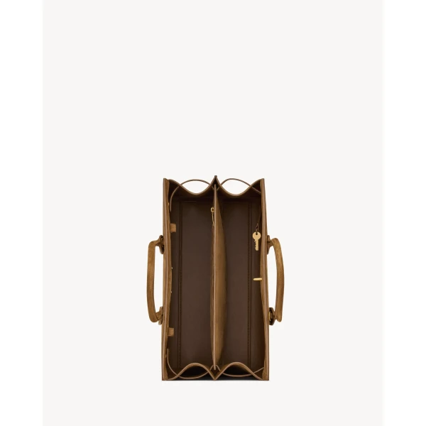 Saint Laurent SAC DE JOUR in suede – LARGE designed in Paris