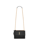 Saint Laurent SUNSET MEDIUM IN CROCODILE-EMBOSSED LEATHER designed in Paris
