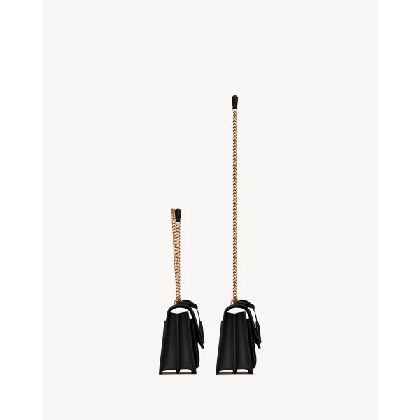Saint Laurent SUNSET MEDIUM IN SMOOTH LEATHER designed in Paris