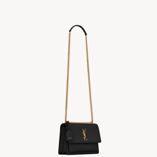 Saint Laurent SUNSET MEDIUM IN SMOOTH LEATHER, view 6