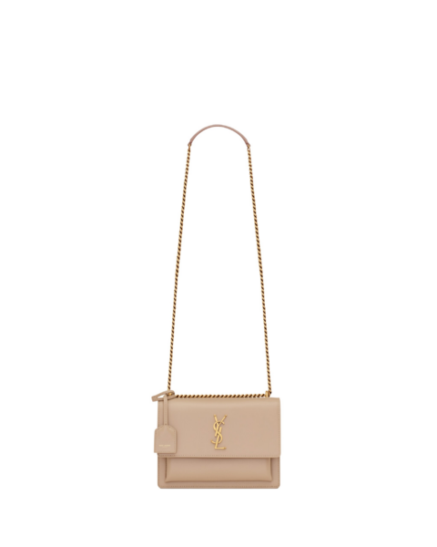 Saint Laurent SUNSET MEDIUM IN SMOOTH LEATHER designed in Paris