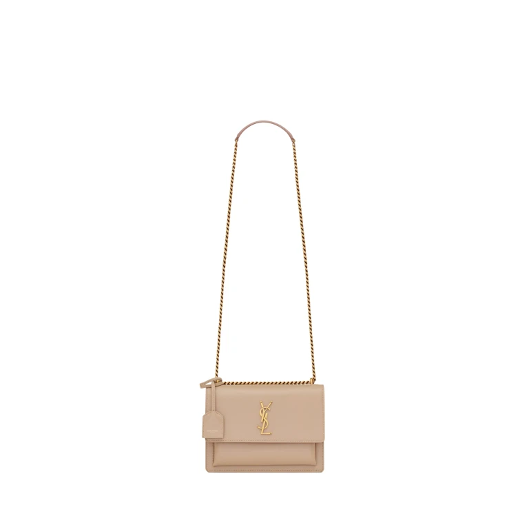 Saint Laurent SUNSET MEDIUM IN SMOOTH LEATHER designed in Paris