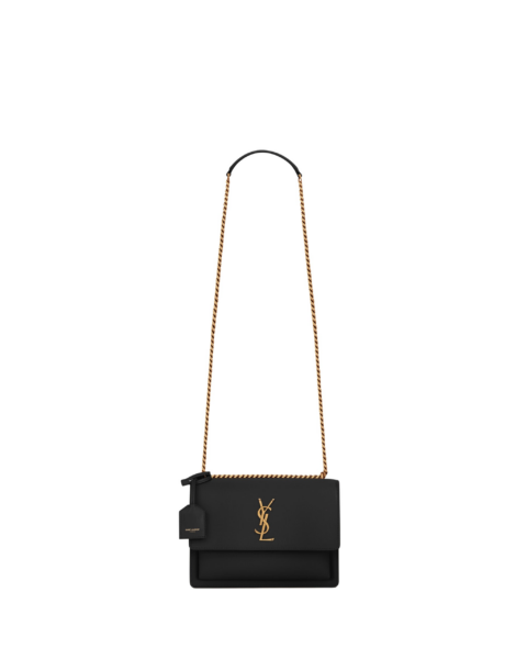 Saint Laurent SUNSET MEDIUM IN SMOOTH LEATHER designed in Paris
