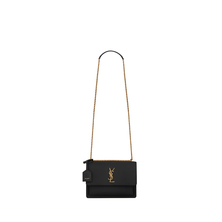 Saint Laurent SUNSET MEDIUM IN SMOOTH LEATHER designed in Paris